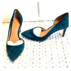 Forrest Green d’Orsay pumps